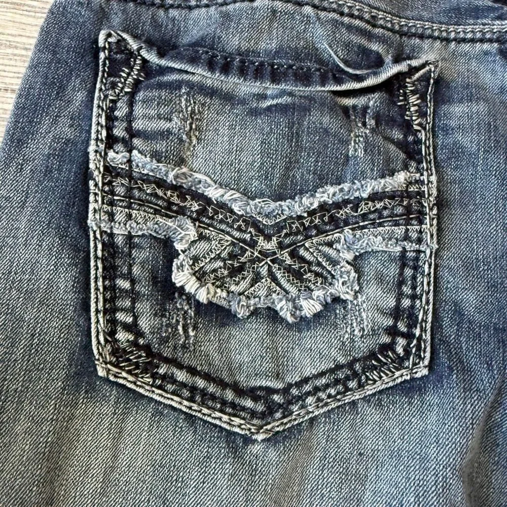 Helix Y2K Straight Leg Jeans 34x32
